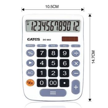 آلة حاسبة EATES DC-802