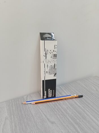 قلم رصاص براڤو جرافيتي بأستيكة